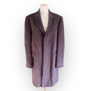 Ted Baker Men's Brown Wool Coat Size 6